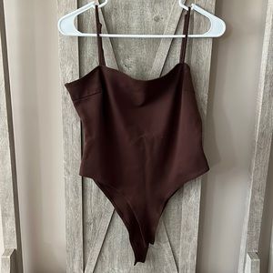 Brown Body suit